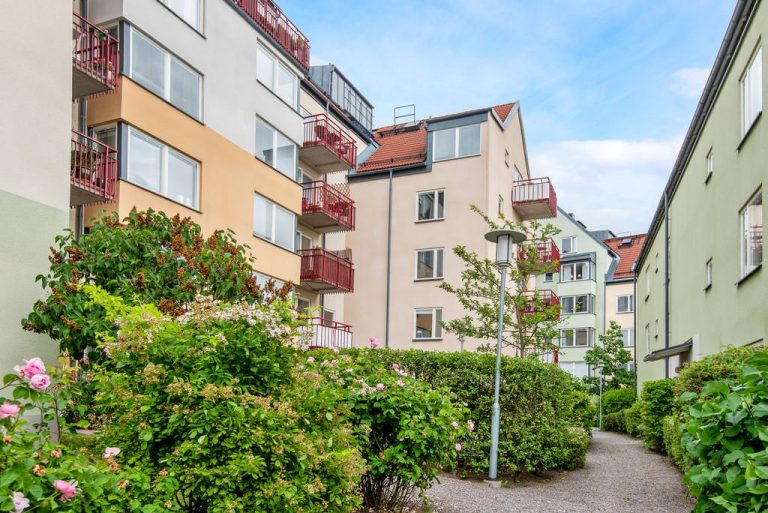 Stenläggning Lekplats BRF. Långängen, Djursholm Danderyd