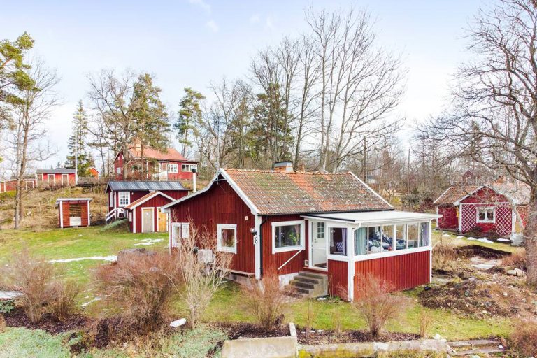 Stensättning Trädgård Villa. Ytterby, Vaxholm